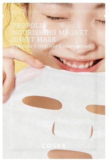 COSRX Mască hrănitoare cu magnet Full Fit Propolis (Nourishing Magnet Sheet Mask) 25 ml