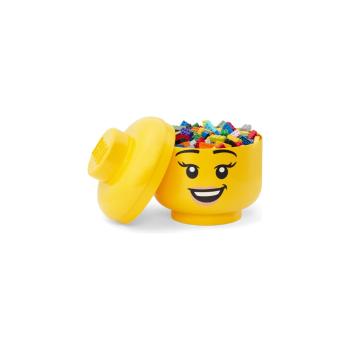 Cutie de depozitare pentru copii  din plastic Head – LEGO®