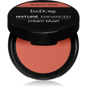 IsaDora Nature Enhanced Cream Blush Blush compact cu oglinda culoare 30 Apricot Nude