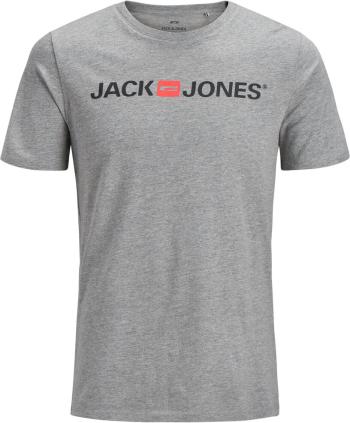 Jack&Jones Tricou pentru bărbați JJECORP 12137126 Light Grey Melange SLIM FIT - MELANGE XL