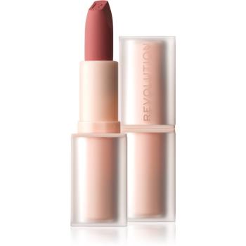 Makeup Revolution Lip Allure Soft Satin Lipstick ruj cremos cu finisaj satinat culoare Queen Pink 3,2 g