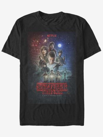 ZOOT.Fan Netflix Stranger Things Tricou Negru