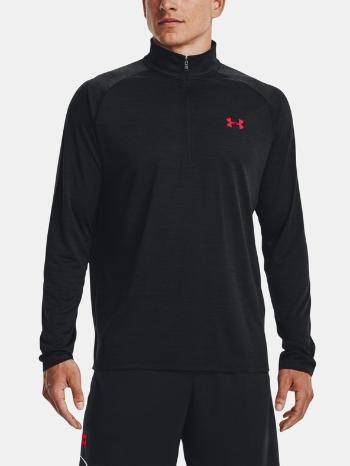 Under Armour UA Tech 2.0 1/2 Zip Tricou Negru