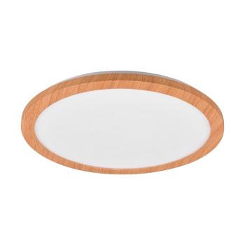 Plafonieră în culoare naturală LED ø 40 cm Camillus – Trio