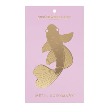 Semn de carte metalic Koi Fish - DesignWorks Ink