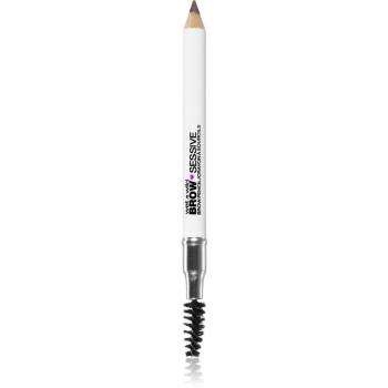Wet n Wild Brow Sessive creion pentru sprancene cu pensula culoare Dark Brown 0,7 g