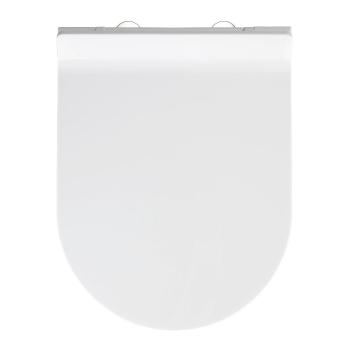 Capac WC cu închidere lentă Wenko Habos, 46 x 36 cm, alb