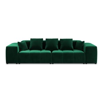 Canapea verde cu tapițerie din catifea 320 cm Rome Velvet - Cosmopolitan Design