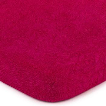 Cearșaf de pat 4Home frotir, roz, 180 x 200 cm, 180 x 200 cm