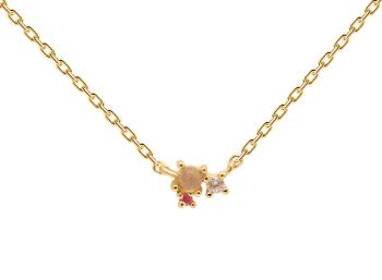 PDPAOLA ColierRomanticdin argint placat cu aur ROSÉ BLUSHGold CO01-175-U