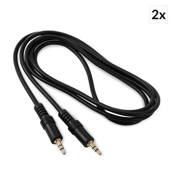 FrontStage 2 x 3,5mm-cablu conector 1,5 metri, Stereo