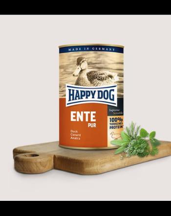 HAPPY DOG Ente Pur cu rață 400 g