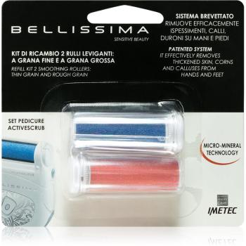 Bellissima Rollers Kit For 5412 extensie rezervă pentru pila electrică pentru picioare 2 buc