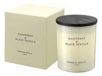 Cereria Mollá Lumânare cremoasă parfumată Raspberry & Black Vanilla (Candle) 230 g