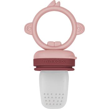 Minikoioi Feeder Teether suzetă pentru alimentare Rose/Pink 1 buc