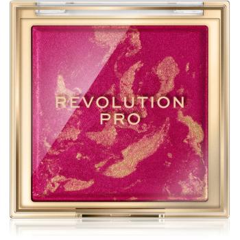 Revolution PRO Lustre blush cu efect iluminator culoare Cranberry 11 g