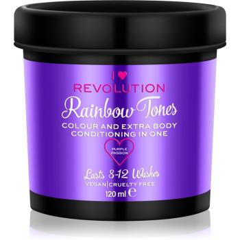 I Heart Revolution Rainbow Tones Culoare temporară pentru păr culoare Purple Passion 120 ml