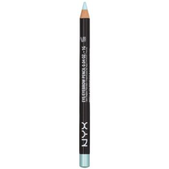 NYX Professional Makeup Eye and Eyebrow Pencil creion de ochi cu trasare precisă culoare Baby Blue 1.2 g