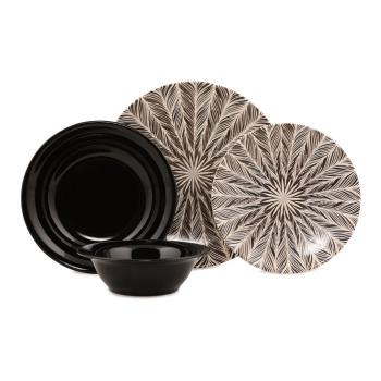 Set veselă 24 piese din gresie ceramică Kütahya Porselen Sleek