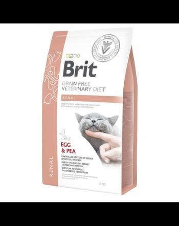 BRIT Veterinary Diets Cat Renal Dieta veterinara pentru pisici adulte cu insuficienta renala 2 kg