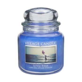 Village Candle Lumânare parfumată decorative din sticlă de vară Breeze (Summer Breeze) 397 g