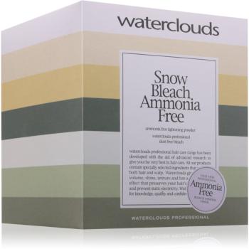 Waterclouds Snow Bleach Ammonia Free pudra decoloranta pentru păr 500 g