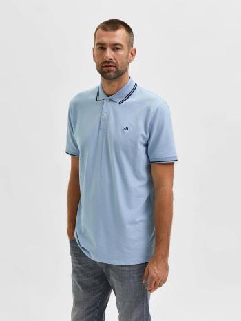 Selected Homme Haze Polo Tricou Albastru