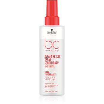 Schwarzkopf Professional BC Bonacure Repair Rescue conditioner Spray Leave-in pentru păr uscat și deteriorat 200 ml