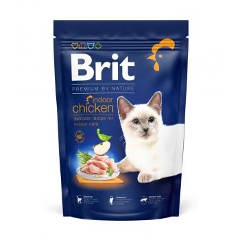 BRIT Premium by Nature Indoor, Pui, hrană uscată pisici de interior, 1.5kg