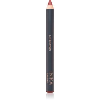 INIKA Organic Lipstick Crayon dermatograf cremos pentru buze culoare Rose Nude 3 g