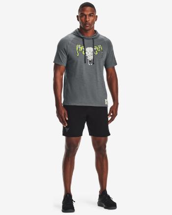 Under Armour Project Rock Charged Cotton® Tricou Gri
