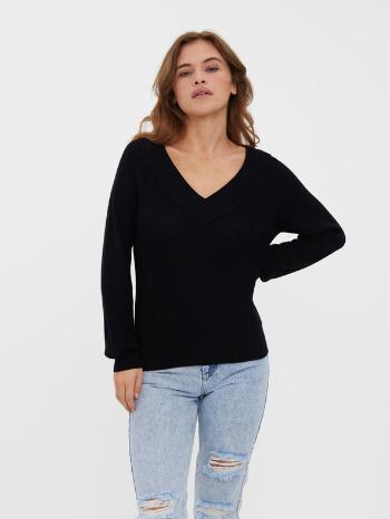 Vero Moda New Lexsun Pulover Negru