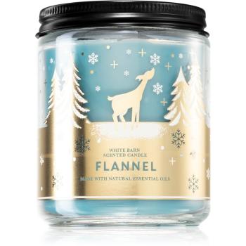 Bath & Body Works Flannel lumânare parfumată 198 g