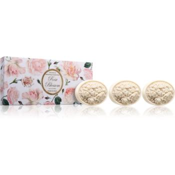 Saponificio Artigianale Fiorentino Rose Blossom Set set de săpunuri solide 3x125 g