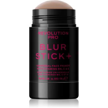 Revolution PRO Blur Stick Primer pentru minimalizarea porilor cu vitamine B, C, E 30 g