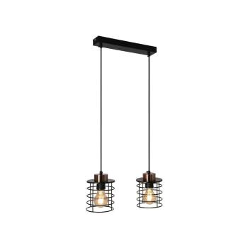 Lustră neagră din metal 12x37 cm Glob – Candellux Lighting