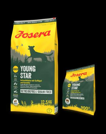 JOSERA YoungStar 12,5kg hrana pentru pui si caini tineri + 900g GRATIS