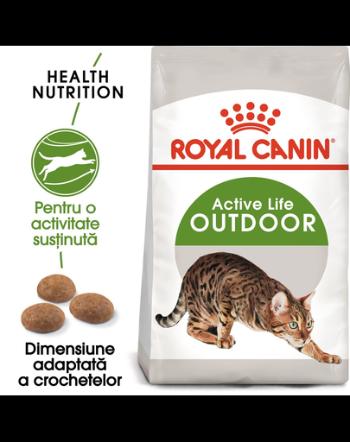 ROYAL CANIN Outdoor 30 hrana uscata pentru pisicile adulte care ies afara 400 g