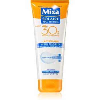 MIXA Sun loțiune pentru plaja pentru piele sensibila SPF 30 200 ml