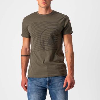 
                 CASTELLI Tricou de ciclism cu mânecă scurtă - SCORPION TEE - verde 
            