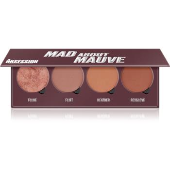 Makeup Obsession Mad About Mauve paleta fard de obraz 4 x 2.50 g