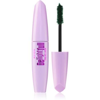 Avon DelightFull False Lash mascara pentru gene lungi și dese culoare Jade Green 10 ml