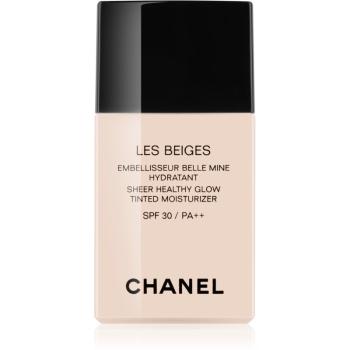 Chanel Les Beiges Sheer Healthy Glow Tinted Moisturizer cremă hidratantă nuanțatoare, cu efect de iluminare SPF 30 culoare 30Deep 30 ml