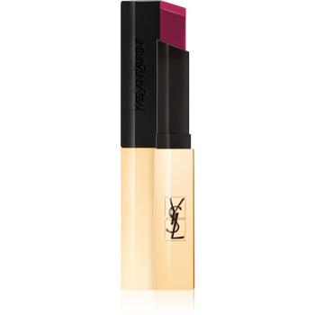 Yves Saint Laurent Rouge Pur Couture The Slim ruj mat lichid, cu efect de piele culoare 4 Fuchsia Excentrique 2,2 g