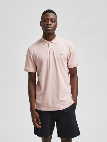 Selected Homme Aze Polo Tricou Roz