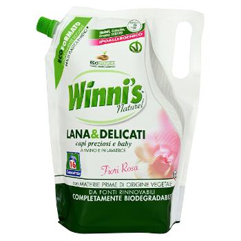 Winni´s Lana & Delicate gel de spălare hipoalergenic pe lână cu parfum fin a crescut cu 750 ml