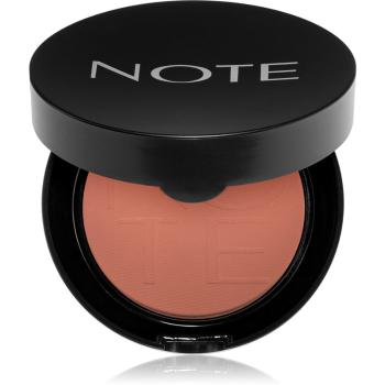 Note Cosmetique Luminous Silk Compact Blusher fard de obraz sub forma de pudra 02 Pink In Summer 5,5 ml