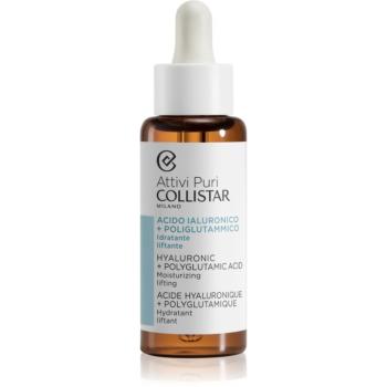 Collistar Attivi Puri Hyaluronic + Polyglutamic Acid Serum ser facial cu efect de lifting cu acid hialuronic 50 ml