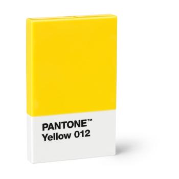 Suport cărți de vizită Pantone, galben