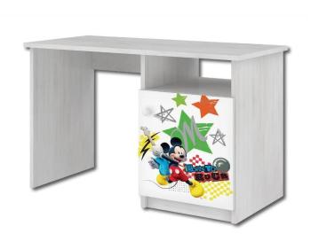 Masă de birou pentru copii - stea rock Mickey Mouse - decor pin norvegian